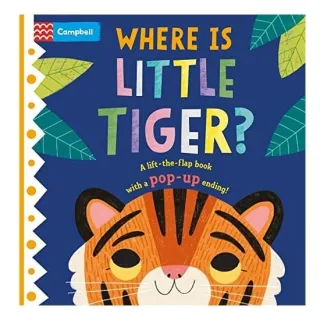Where Is Little Tiger A Lift-The-flap Book with a Pop-up Ending