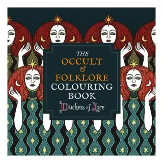 Occult & Folklore Colouring Book