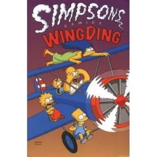 DAMAGED - Simpsons Comics Wingding, Matt Groening