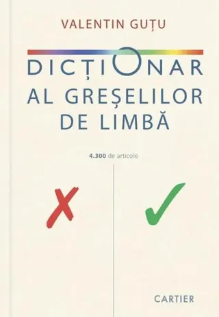 Dicţionar al greșelilor de limbă