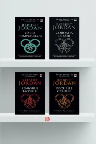 Pachet Seria Roata timpului – Robert Jordan (Vol. 5–8)