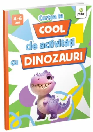 Cartea ta cool de activități cu dinozauri
