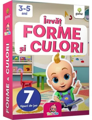 Învăț forme și culori