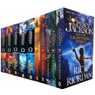 Heroes Of Olympus ; Percy Jackson Series Collection 10 Books Set By Rick Riordan