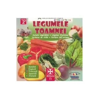 Prima carte cu Legumele Toamnei