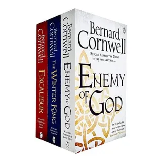 Warlord Chronicles Series Bernard Cornwell Collection 3 Books Set (Enemy of God, Excalibur, The Winter King)