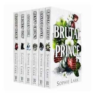 Brutal Birthright Series 6 Books Collection Set By Sophie Lark (brutal Prince, Stolen Heir, Savage Lover, Bloody Heart, Broken Vow & Heavy Crown)