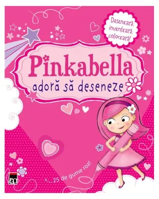 Pinkabella adoră să deseneze