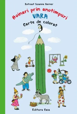 Carte de colorat. Hoinari prin anotimpuri. Vara