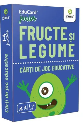 Fructe şi legume. EduCard Junior