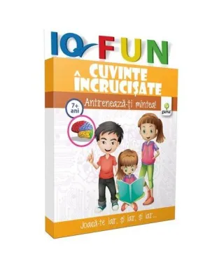 Cuvinte încrucișate. IQ Fun (7+ ani)