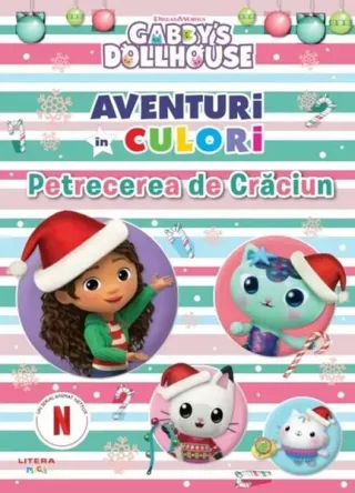 Gabby's Dollhouse. Aventuri în culori. Petrecerea de Crăciun