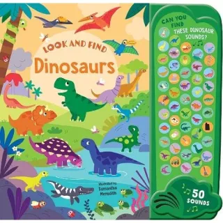 Look and Find - Dinosaurs (50-Button Mega Sound Book)
