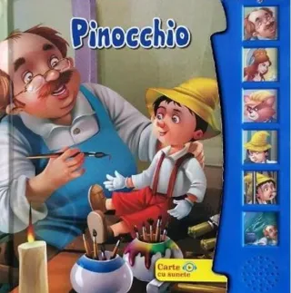 Carte cu sunete. Pinocchio