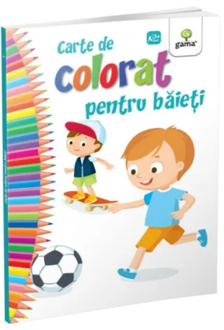 Carte de colorat pentru băieți