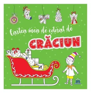 Cartea mea de colorat de Crăciun
