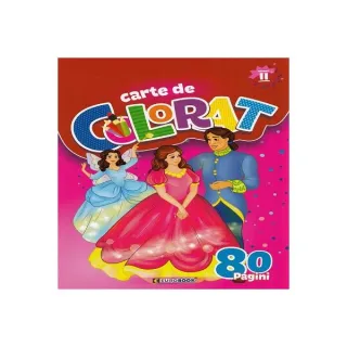 Carte de colorat 80 pentru fetițe (vol. 2)