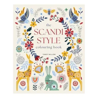 The Scandi Style Colouring Book Over 40 Designs to Colour