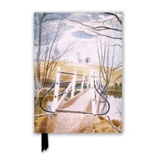 Eric Ravilious: Iron Bridge at Ewenbridge (Foiled Journal) (Flame Tree Notebooks)
