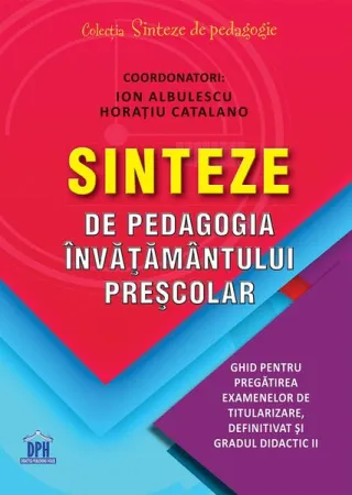 Sinteze de pedagogia învățământului preșcolar