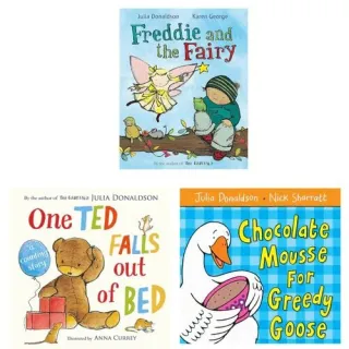 Julia Donaldson Early Readers Collection 3 Books Set, Julia Donaldson