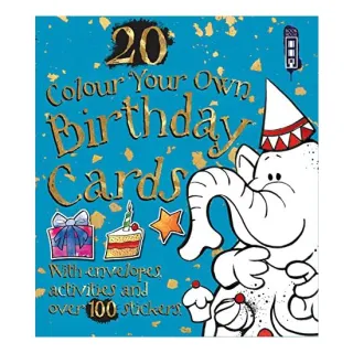 Colour Your Own Birthday Cards