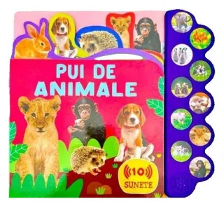 10 sunete - Pui de animale