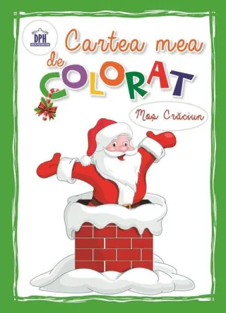 Cartea mea de colorat Moș Crăciun