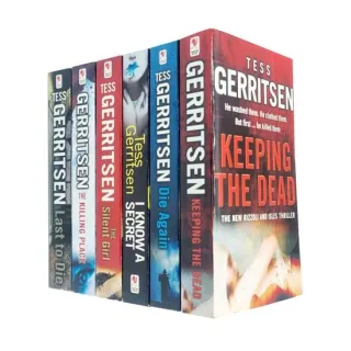 Rizzoli & Isles series 5 Books Collection Set By Tess Gerritsen (Keeping the Dead, The Killing Place, Last to Die, Vanish, The Mephisto Club)