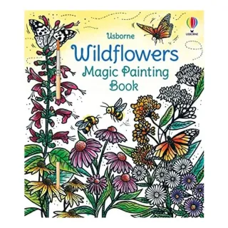 Wild Flowers Magic Painting Book