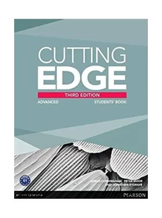 Cutting Edge C1, Advanced level, New Edition, Students' Book and DVD Pack