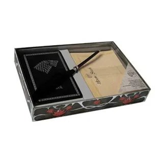 Game of Thrones: House Stark: Desktop Stationery Set (With Pen), Insight Editions