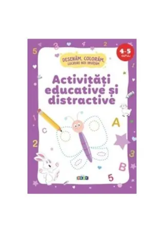 Activități educative și distractive 4-5 ani
