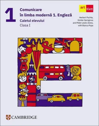 Comunicare în limba modernă 1. Engleză. Caietul elevului. Clasa I