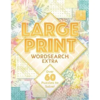 Large Print Wordsearch Extra