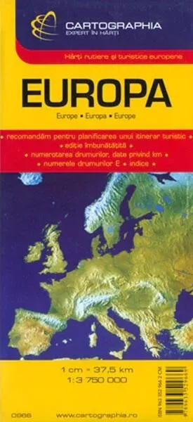 Hartă rutieră Europa
