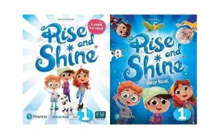 Rise and Shine, Level 1, Learn to read, Activity Book with eBook and Busy Book Pack