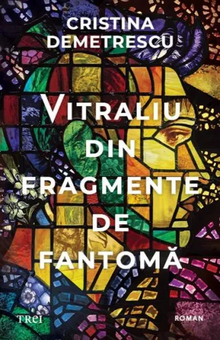 Vitraliu din fragmente de fantomă