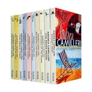 Andrea Camilleri Inspector Montalbano Mysteries 10 Books Collection Set
