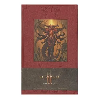 Diablo Burning Hells Hardcover Ruled Journal (Large), Blizzard Entertainment