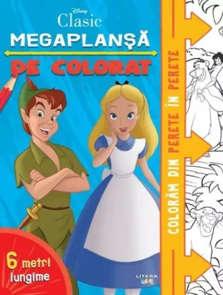 Disney Clasic. Megaplanșă de colorat