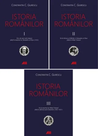 Istoria românilor (3 volume)