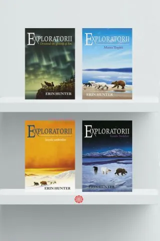 Pachet Seria Exploratorii – Erin Hunter (Vol. 5–8)