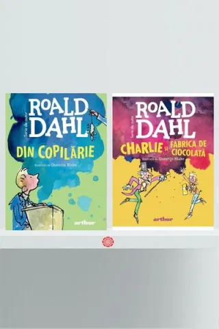Pachet Charlie şi fabrica de ciocolată și Din copilărie