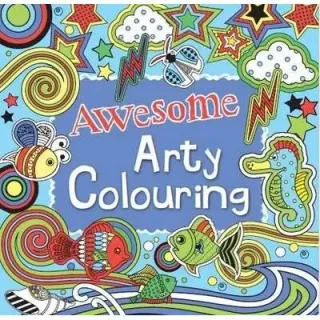 Awesome Arty Colouring