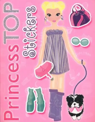 Princess Top. Stickers (roz)