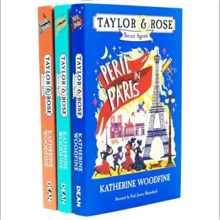 Taylor & Rose Secret Agents Series 3 Books Collection Set