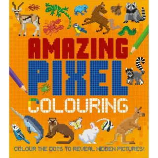 Amazing Pixel Colouring Colour the Dots to Reveal Hidden Pictures!
