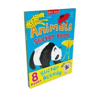 Sticker Activity Books By Miles Kelly 8 Books Collection Set - Ages 3+