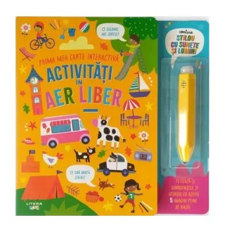 Activități în aer liber. Prima mea carte interactivă
